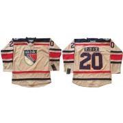 Men's Reebok New York Rangers 20 Chris Kreider Cream 2012 Winter Classic Jersey - Authentic