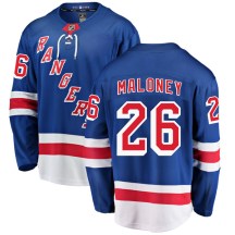 Men's Fanatics Branded New York Rangers Dave Maloney Blue Home Jersey - Breakaway
