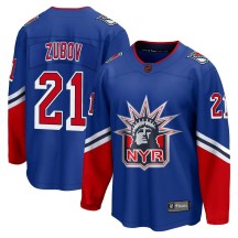 Men's Fanatics Branded New York Rangers Sergei Zubov Royal Special Edition 2.0 Jersey - Breakaway