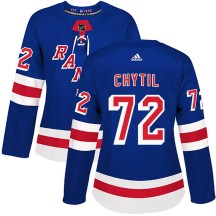 Women's Adidas New York Rangers Filip Chytil Royal Blue Home Jersey - Authentic