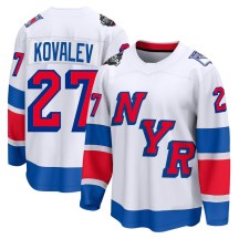 Men's Fanatics Branded New York Rangers Alex Kovalev White 2024 Stadium Series Jersey - Breakaway