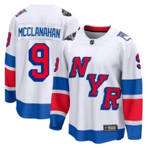 Men's Fanatics Branded New York Rangers Rob Mcclanahan White 2024 Stadium Series Jersey - Breakaway