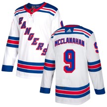 Men's Adidas New York Rangers Rob Mcclanahan White Jersey - Authentic