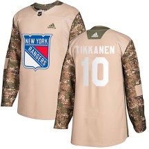 Esa Tikkanen New York Rangers Men's Adidas Authentic Hockey Fights Cancer  Jersey